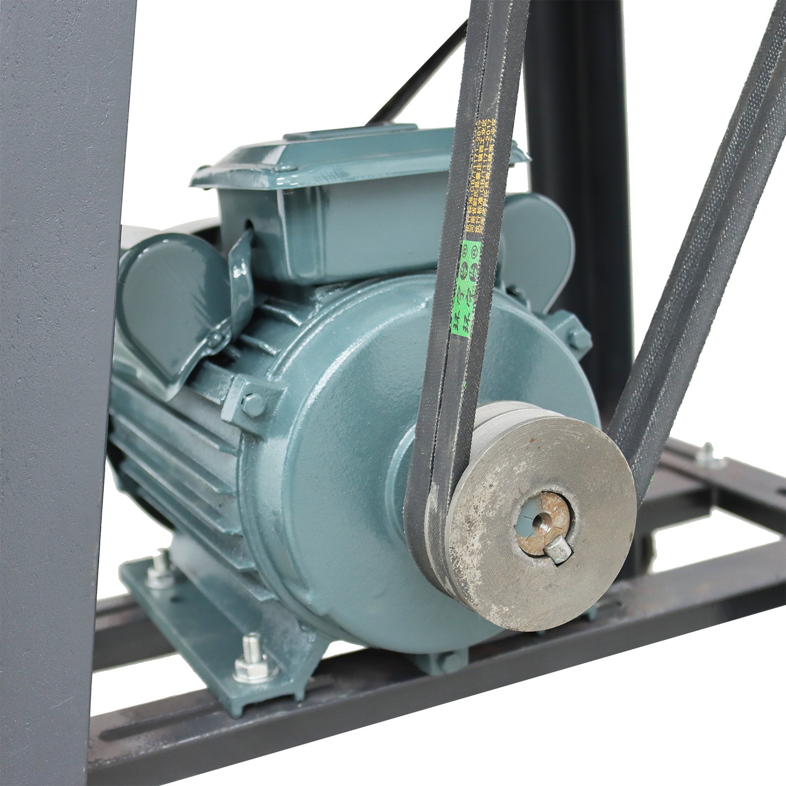 Auto Feed Hay Crusher 220V Straw Corn Cutter Pulverizer 6 Blade with Conveyor