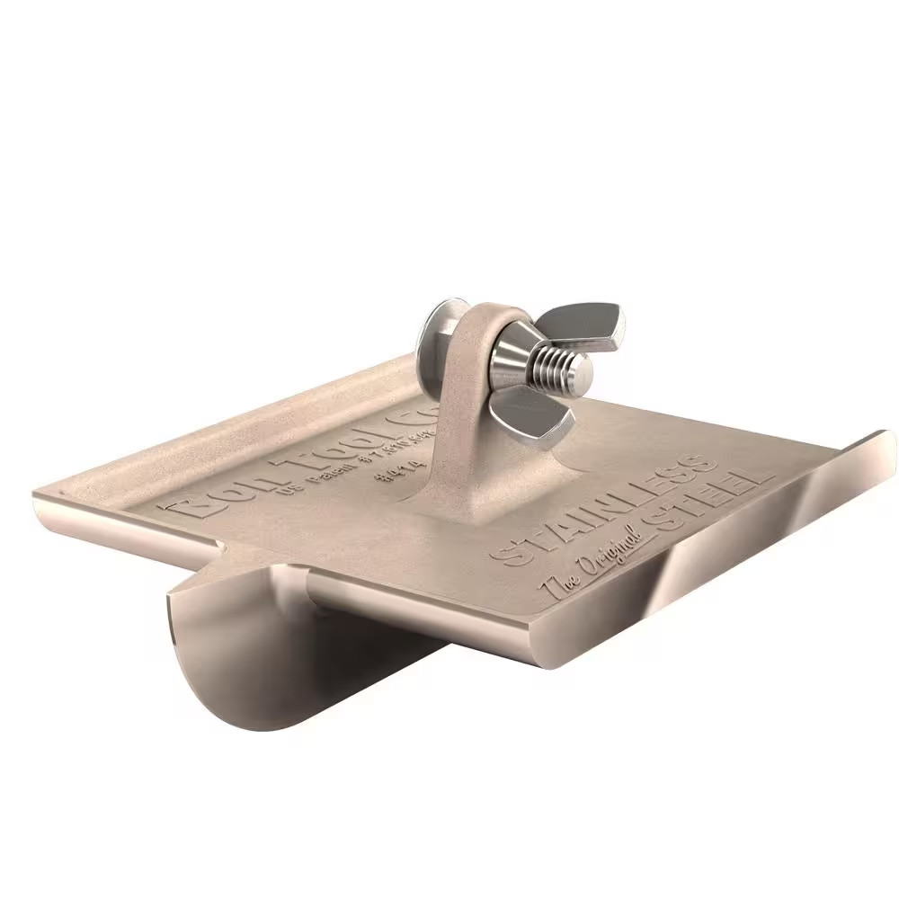 6 In. X 4-1/2 In. Stainless Steel Concrete Bullet Walking Groover with 1 In. X 1