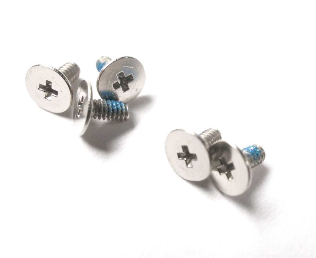 M1.4 x 3mm Large Wafer Head Laptop Screws – 3.6mm Wide Head – Blue Nylok