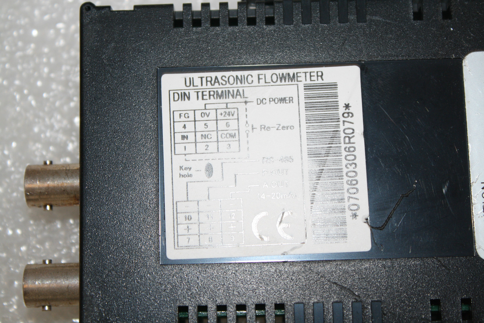 MALEMA USC-801-1/R Converter Ultrasonic Flowmeter Tokyo Keiso F07 WITH DIM RAIL