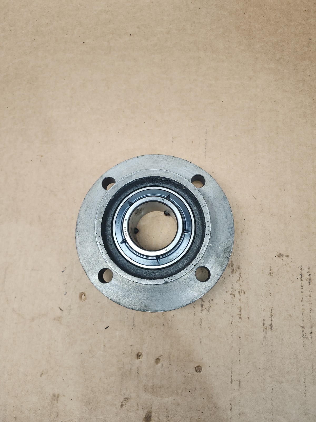 NEW BMI 4-BOLT FC350 115 ROUND FLANGE BEARING 1-15/16″ BORE UC210-115