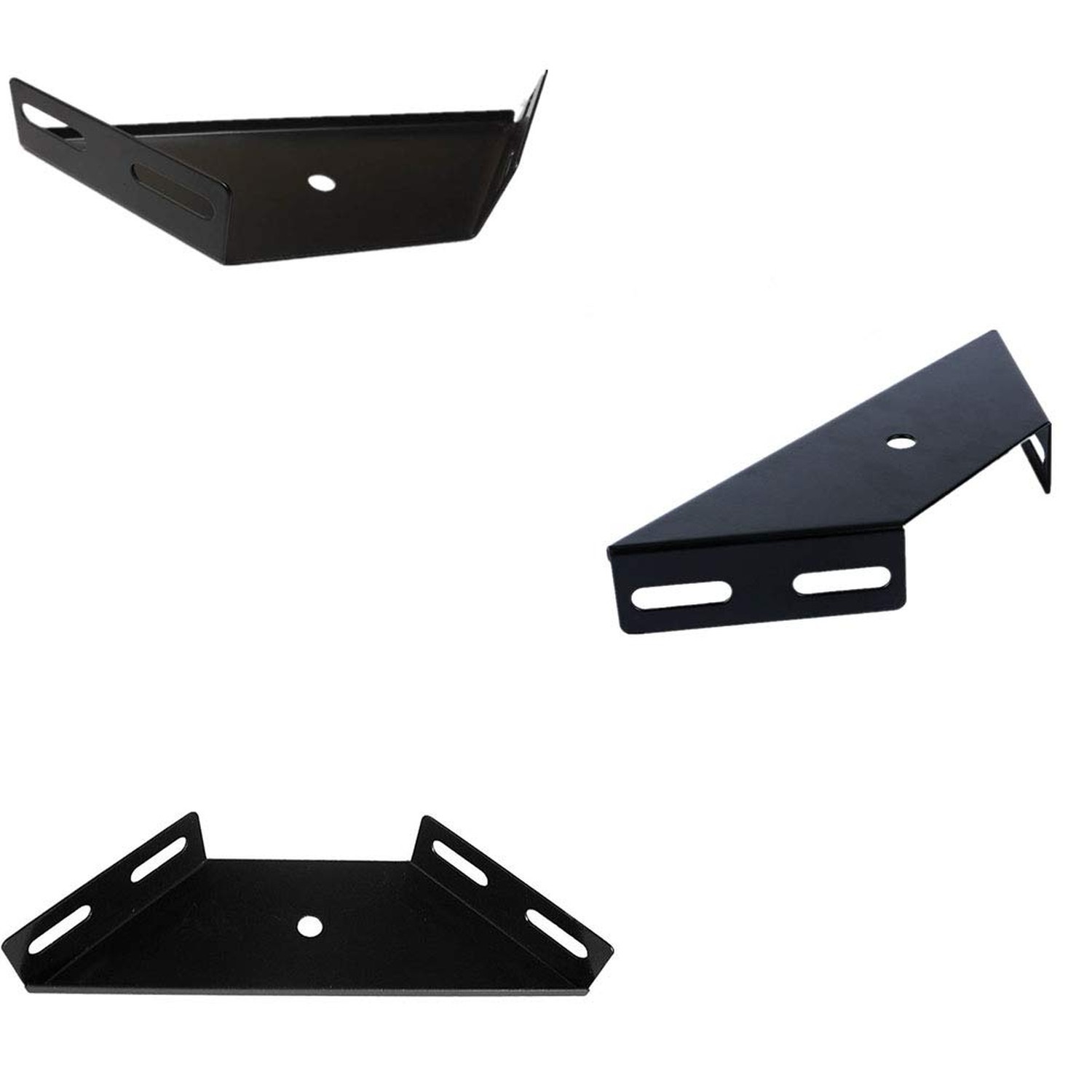 Corner Brace Bracket, 2 PCS Corner Bracket Brace Plate Trapezoid Flange Angle…