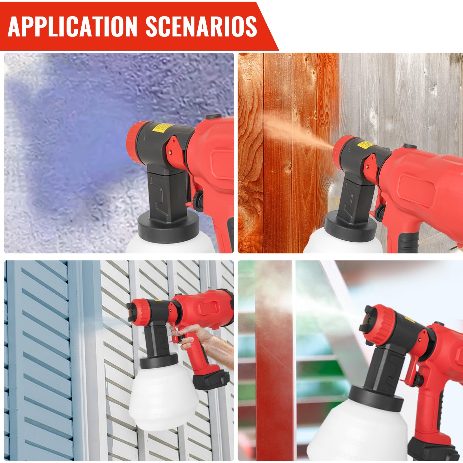 Milwaukee 18V Battery-Powered Paint Sprayer, 1000ml – Efficient and Easy to Use