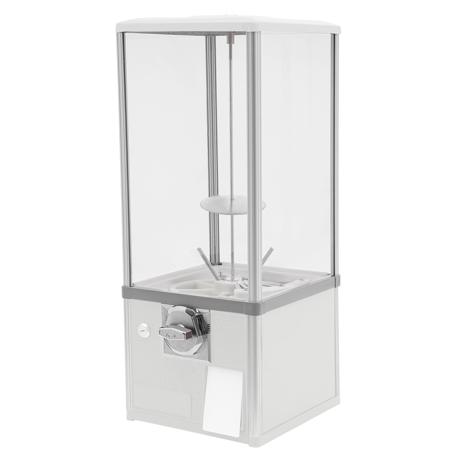 25 in Commercial Vending Machine Vending Machine Candy Vending Machine White
