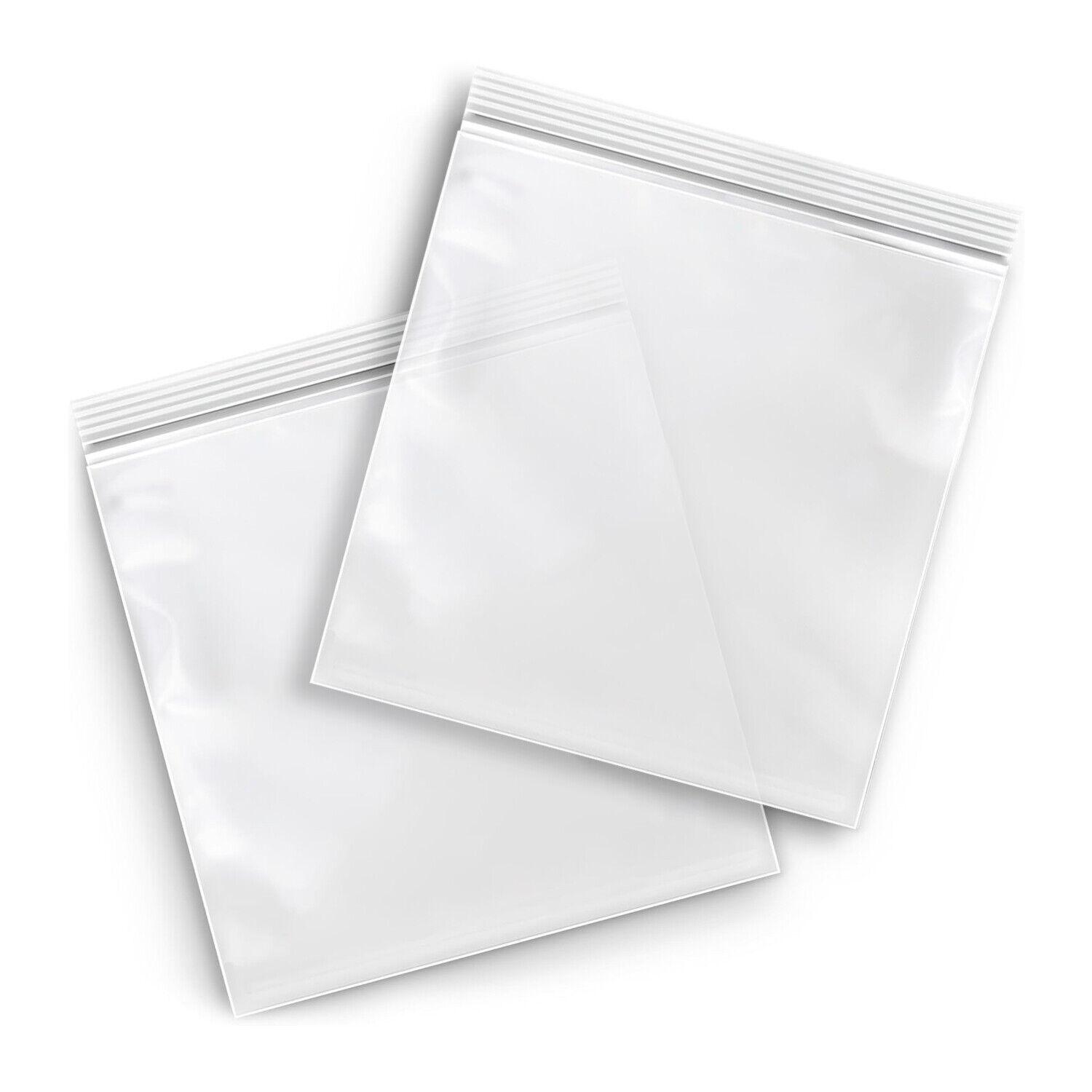 1000 Pcs 4″ x 8″ Zipper Bags Clear 2 Mil Reclosable Zip Seal Jewelry Polybag