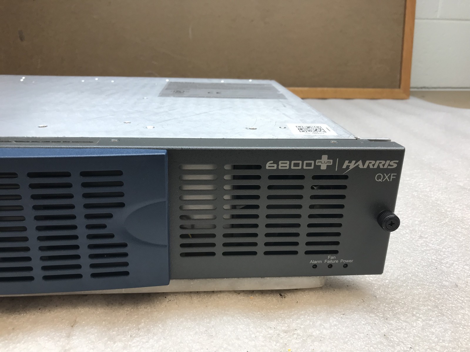 Harris 6800+ QXF Modular Broadcast Frame w/ 11 Cards, Ethernet Module & Dual PSU