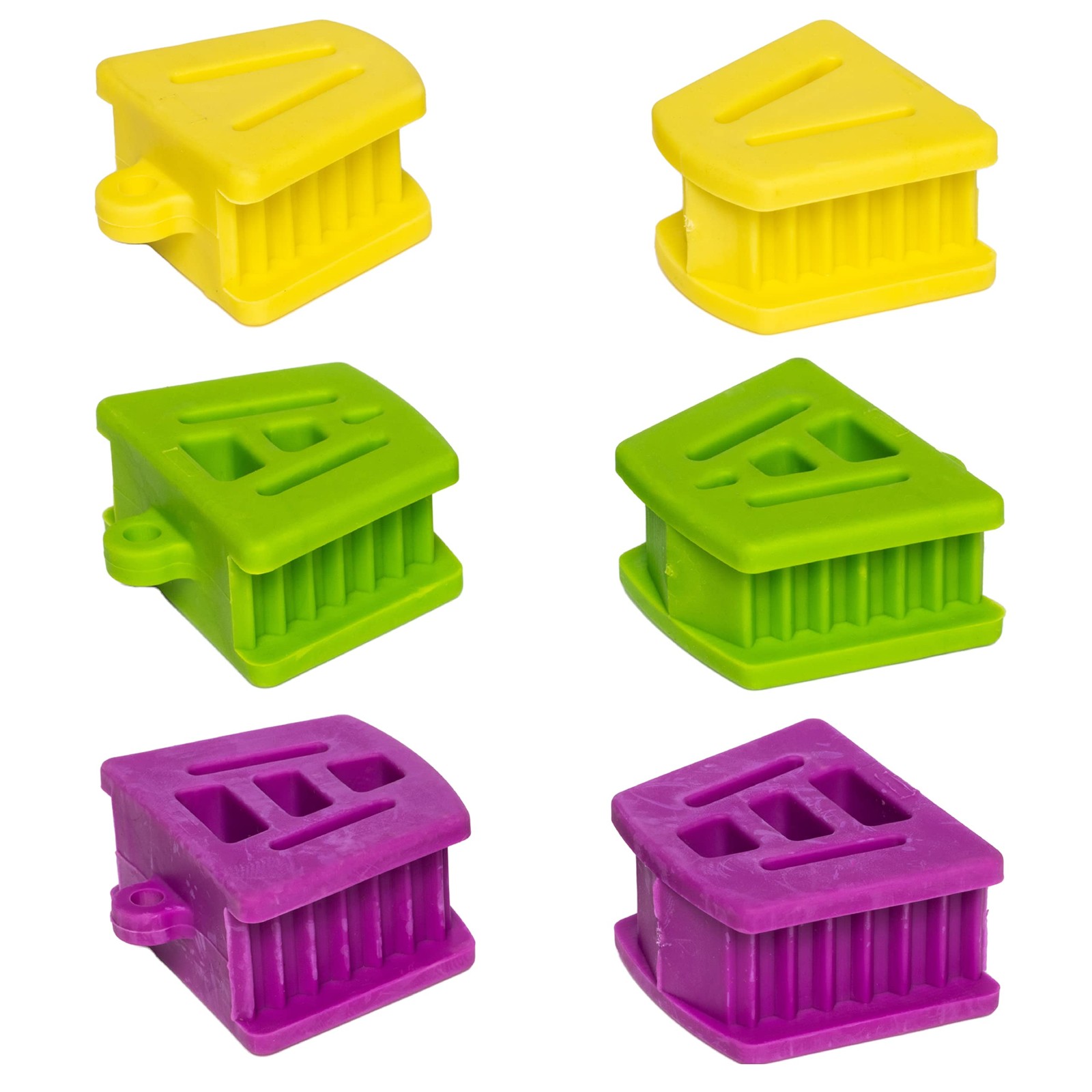Dental Bite Blocks All Sizes – Autoclave Silicone Mouth Props Assorted