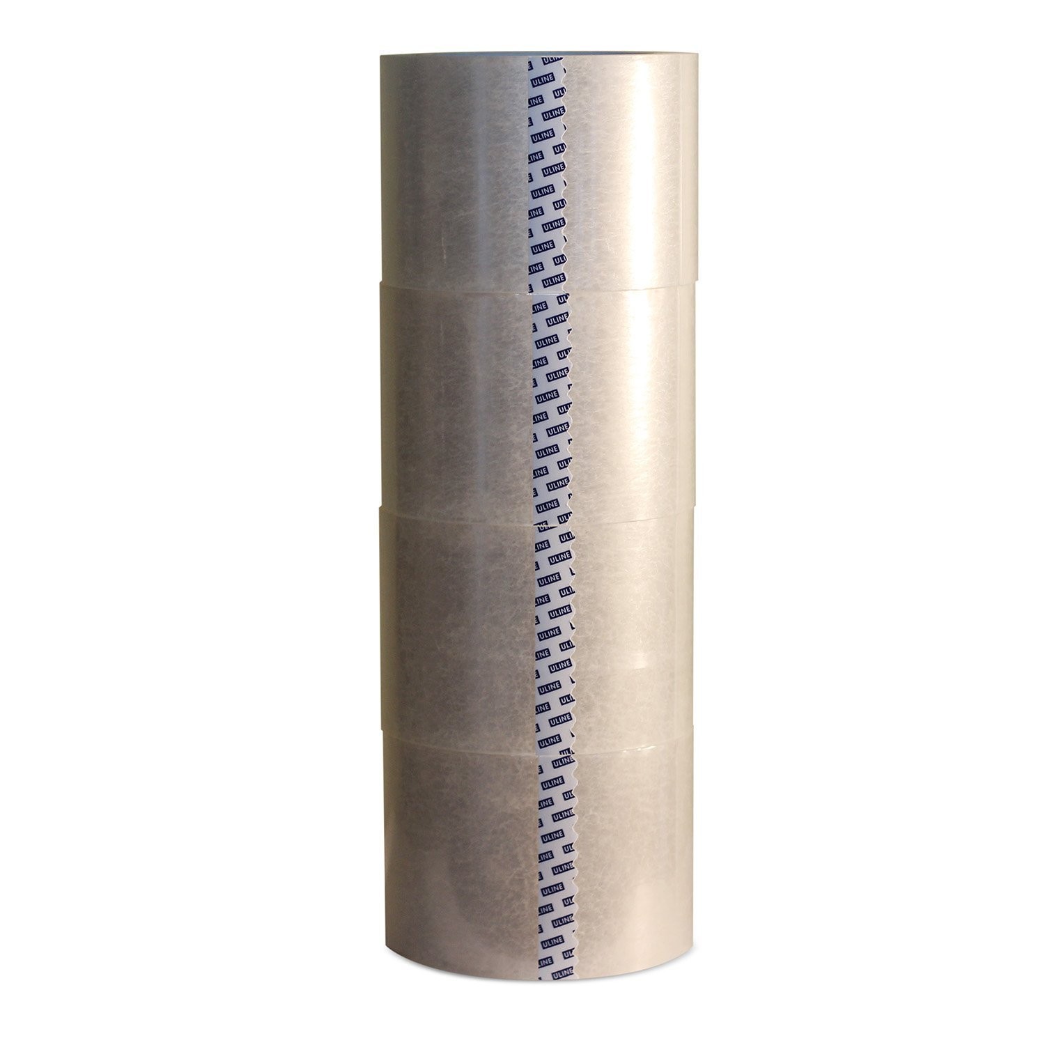 Uline Packing Tape, 3″ x 55 Yd, 2.6 mil Crystal Clear Tape By (S-1893) 4 Pack
