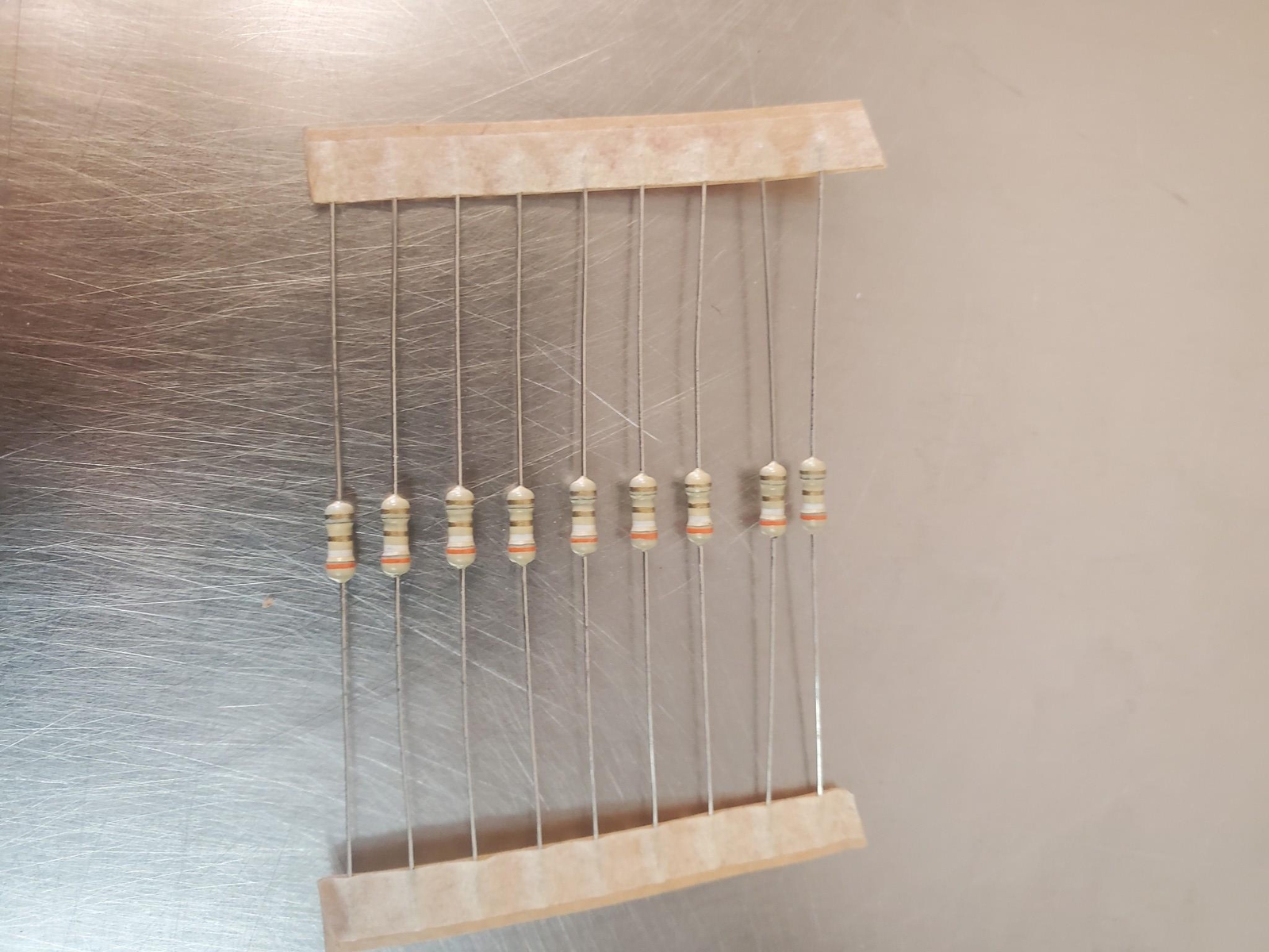 Set of 50 Pieces 6.2K (6K2) Ohm 1/4W (0.25W) Metal Film Resistor 1% Tolerance