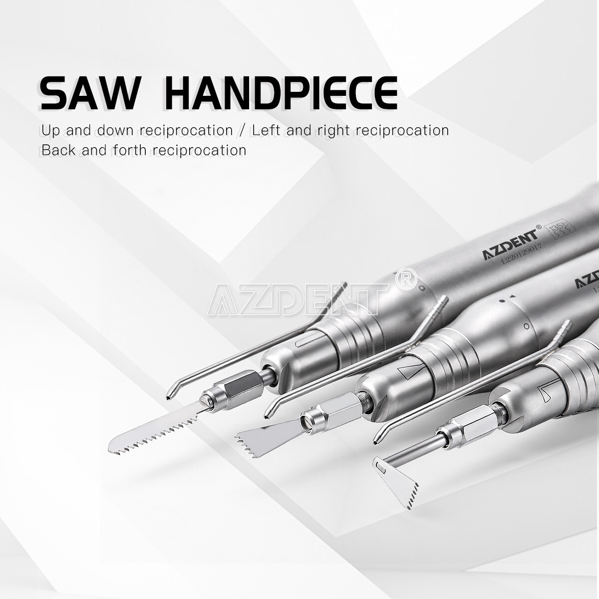 Dental Micro Saw Surgical Handpiece 4:1/3.2:1 Reduction Reciprocating Bone Cut