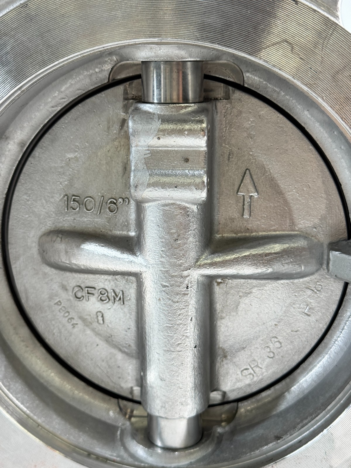 DELVAL Series 45 6″ Class 150 High Performance Lug Butterfly Valve Stainless Stl