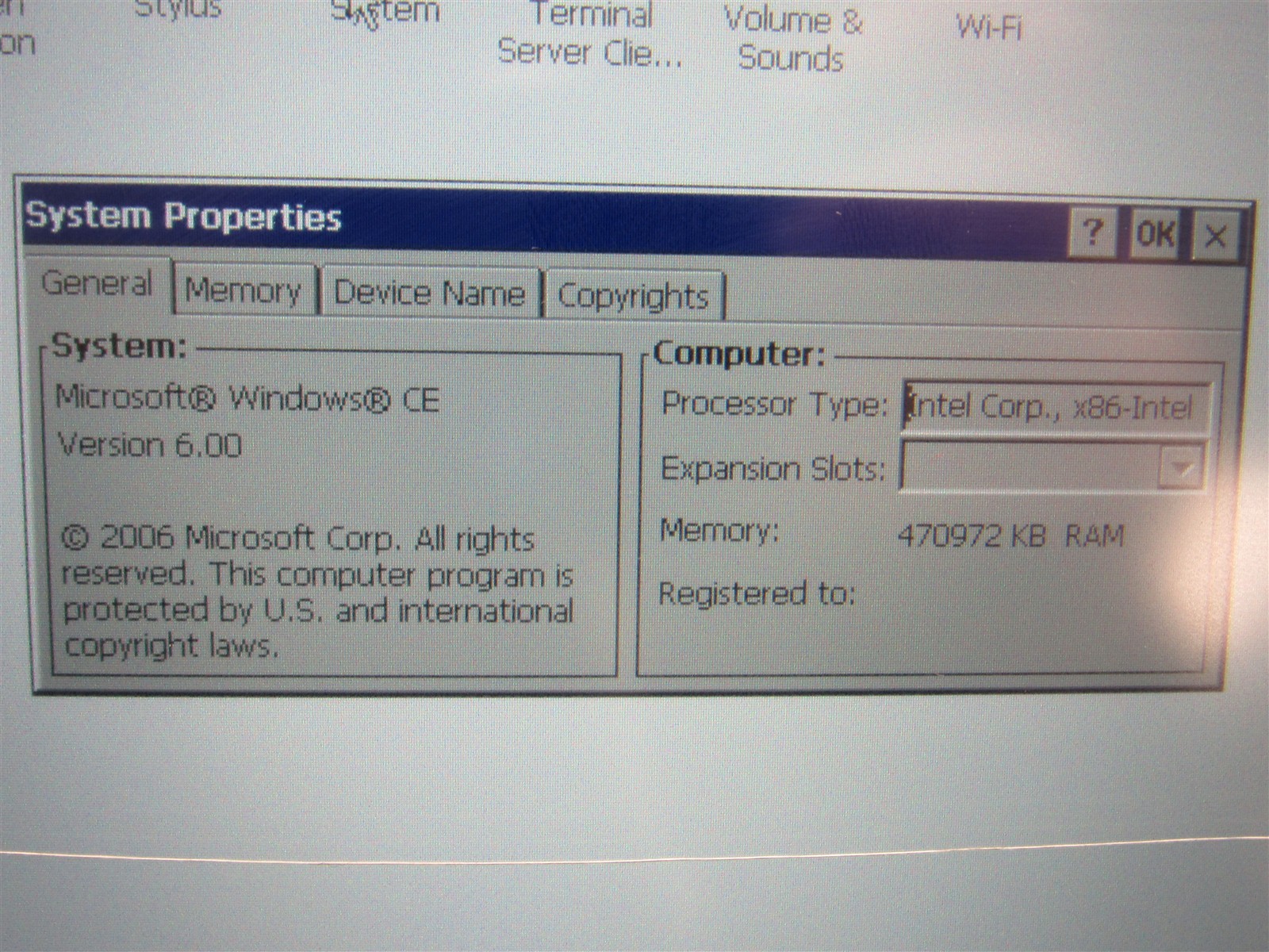 Honeywell Thor VM2C Mount Computer VM2C1A1A1AUS0AA Ram with OS