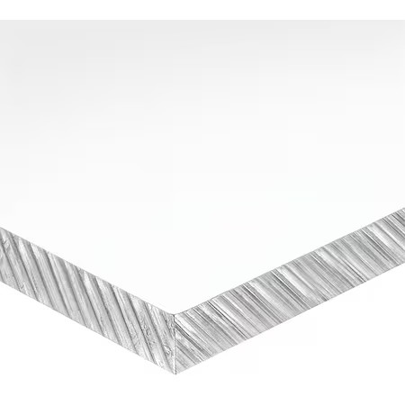 Zoro Select Bulk-Ps-Cac-316 Clear Cast Acrylic Rectangle Stock 48″ L X 4″ W X,
