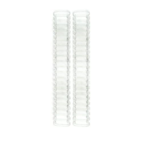 Creative 1-Inch White Binding Wire – Ideal for Crafts & Book Projects (2 Pack)