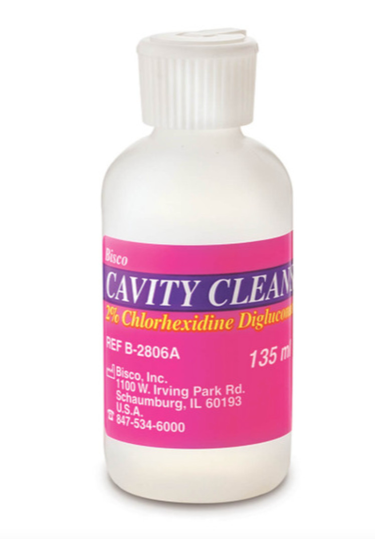 Bisco B-2816A Cavity Cleanser Endodontic Dental Solution 2% 135 mL ORIGINAL