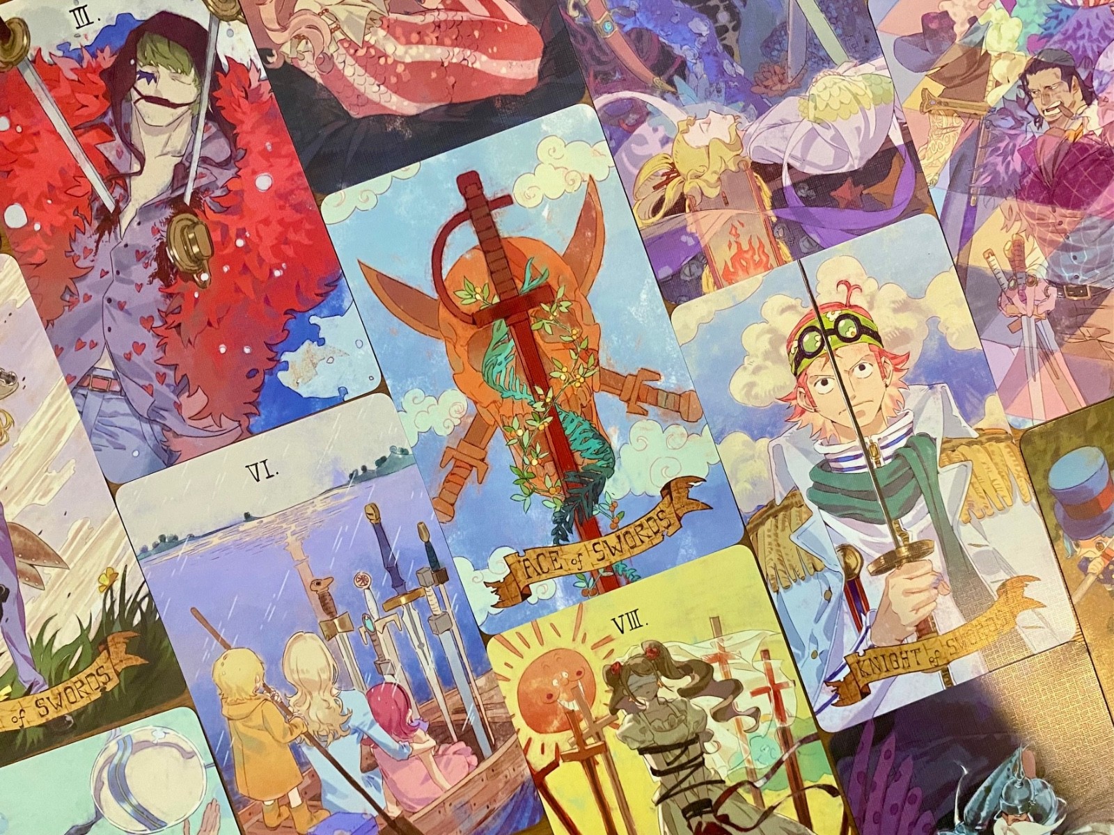 One Piece 78 -Cards standard Tarot Anime Card Deck