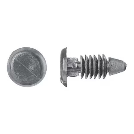 Zoro Select Jl-32Pk Push-In Rivet, Dome Head, 0.188 In Dia., 1/2 In L, Nylon,