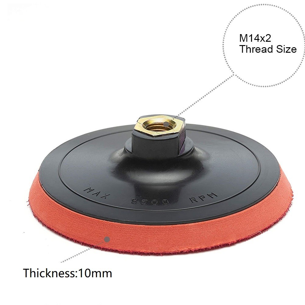 For Angle Grinders Firm Backing Pad Polishing Machines 1 Pack 125mm/5inch