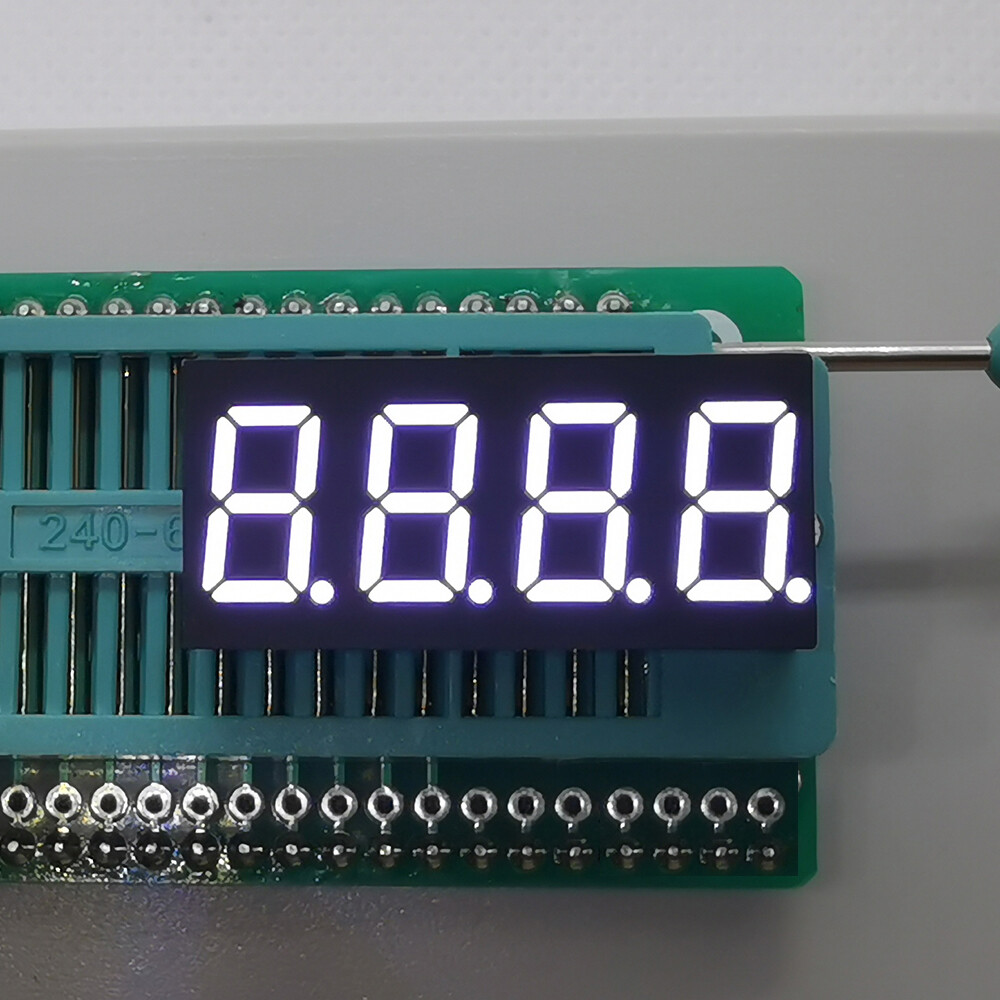 New 0.36″ 0.36 inch White LED 7 Segment Display 4 Digit Common Anode / Cathode
