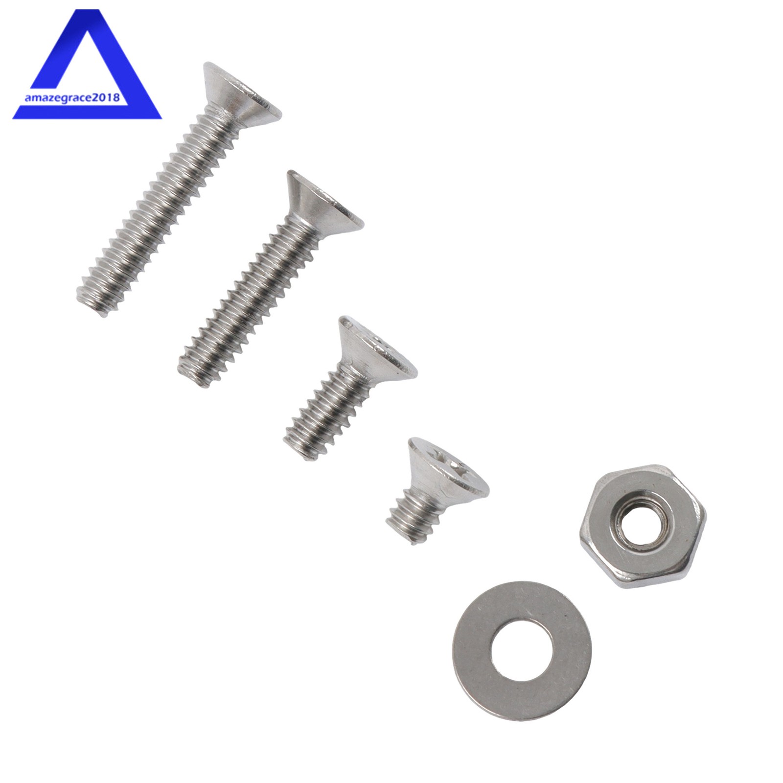 720Pcs Nuts and Bolts Assortment Kit, Machine Screws, #6-32#8-32#10-24#1/4-20