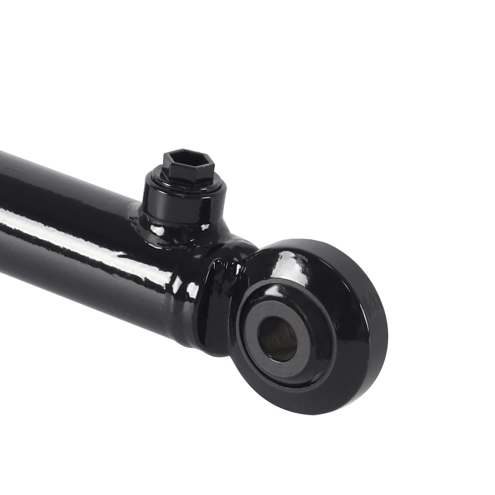 Hydraulic Cylinder Welded Double Acting 1.5″ Bore 6″ Stroke Swivel Ball/Eye