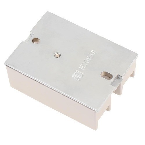 2Pcs SSR 40 DA 40A Solid State Relay, DC 3-32V to AC 24-380V Single Phase