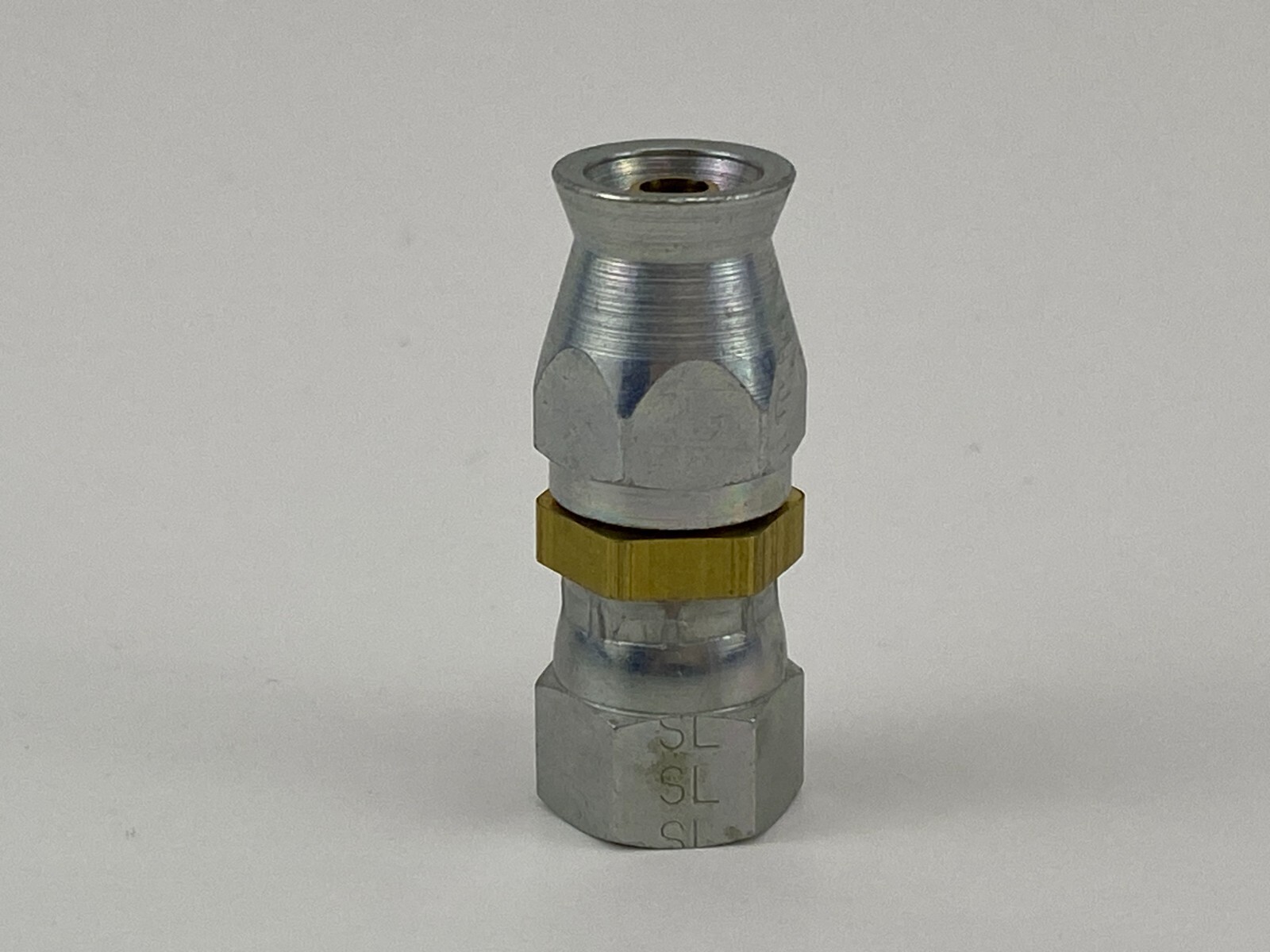 Parker 20690-4-4 1/4 Inch 37 Deg Swivel X 0.188 Inch Hose Brass Nipple/ferrule