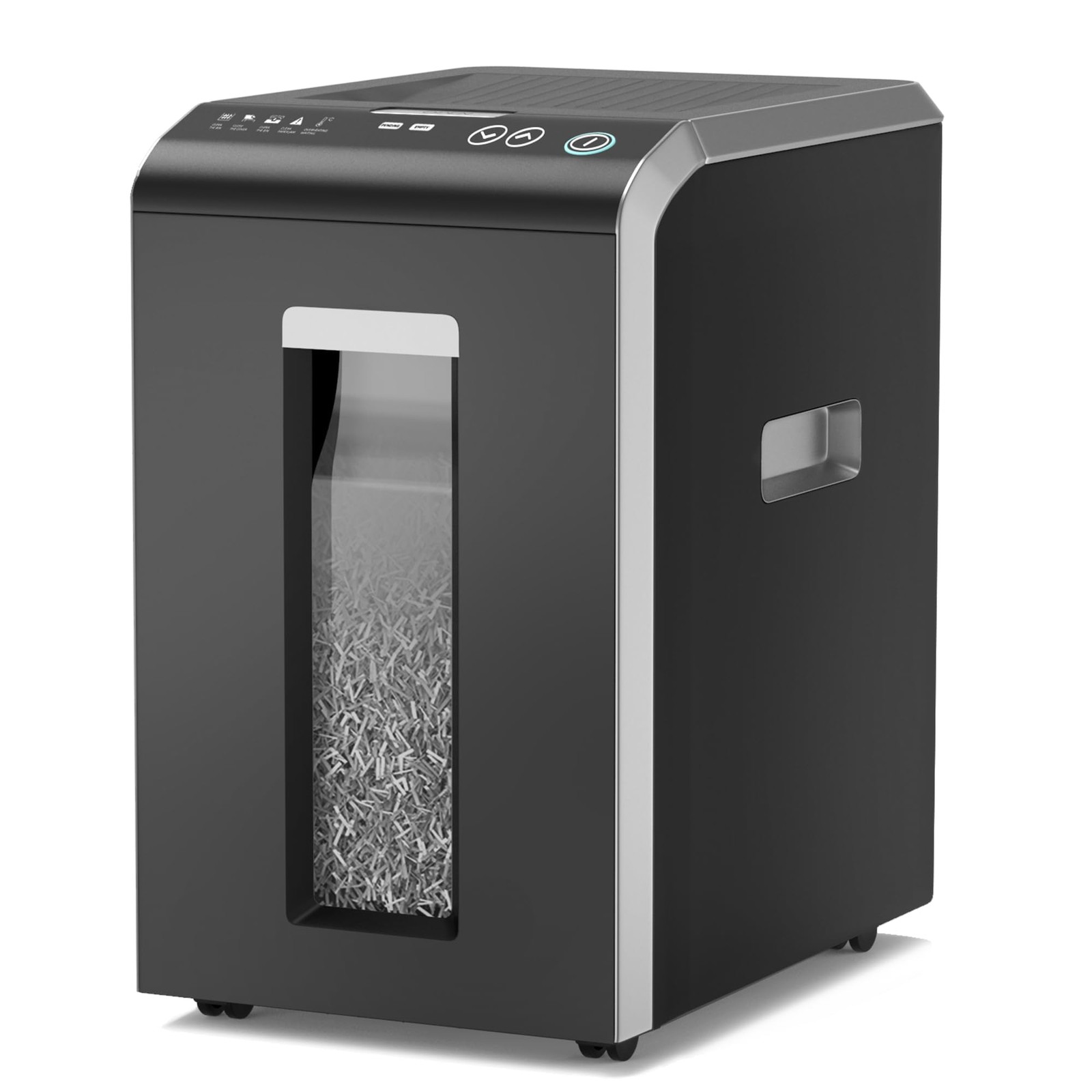 Locksworth 200-Sheet P-5 Micro-Cut Heavy-Duty Paper Shredder,