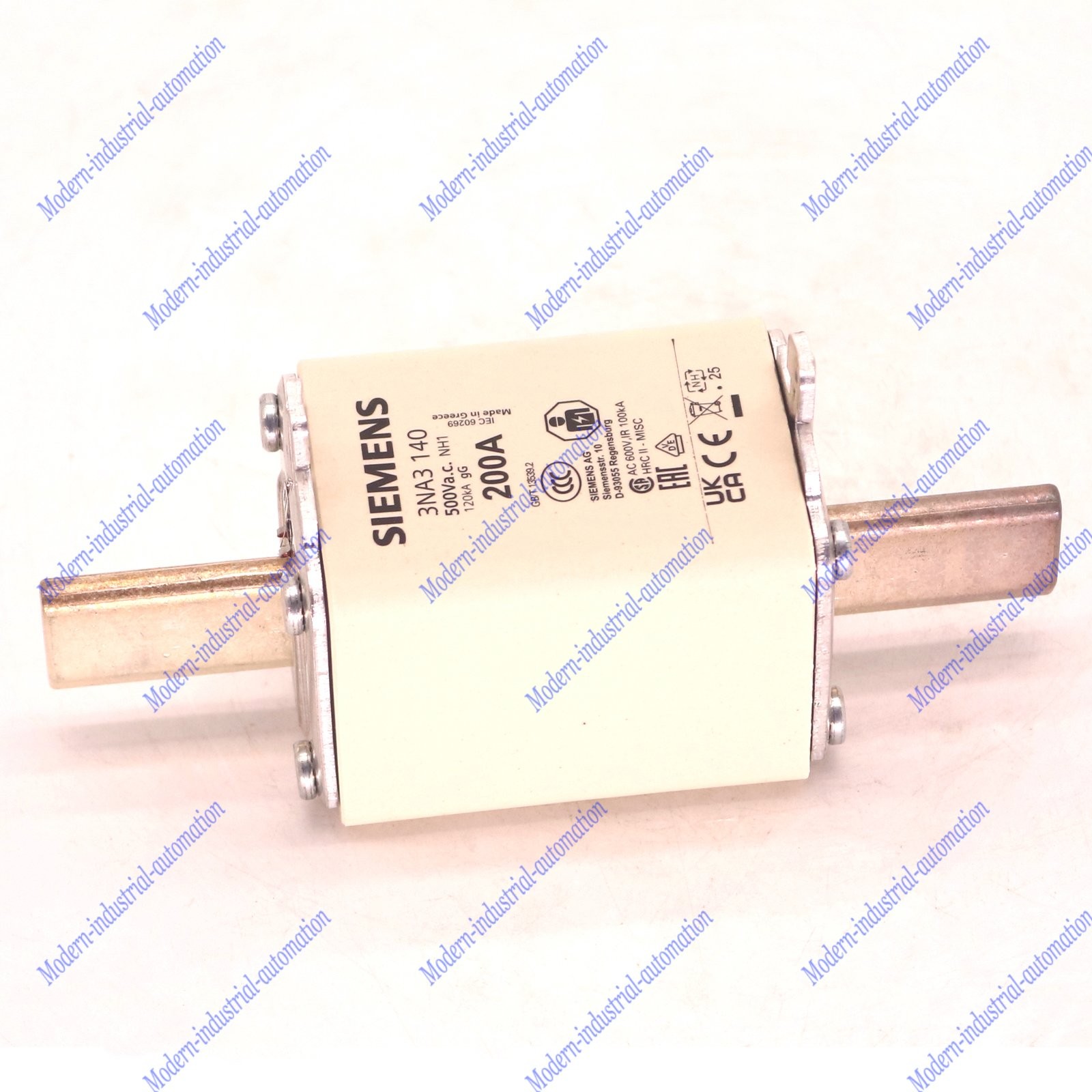 New 3PCS/1Box Siemens 3NA3140 NH1-gG 200A 500V Fuse FREE SHIPPING