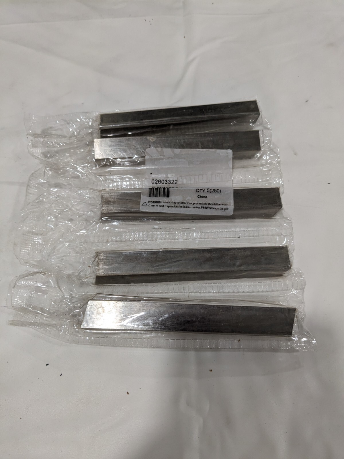 Tool Bit Blank: 1/2″ Wide, 1/2″ High, 4″ OAL, M2 Qty 5 360-0111
