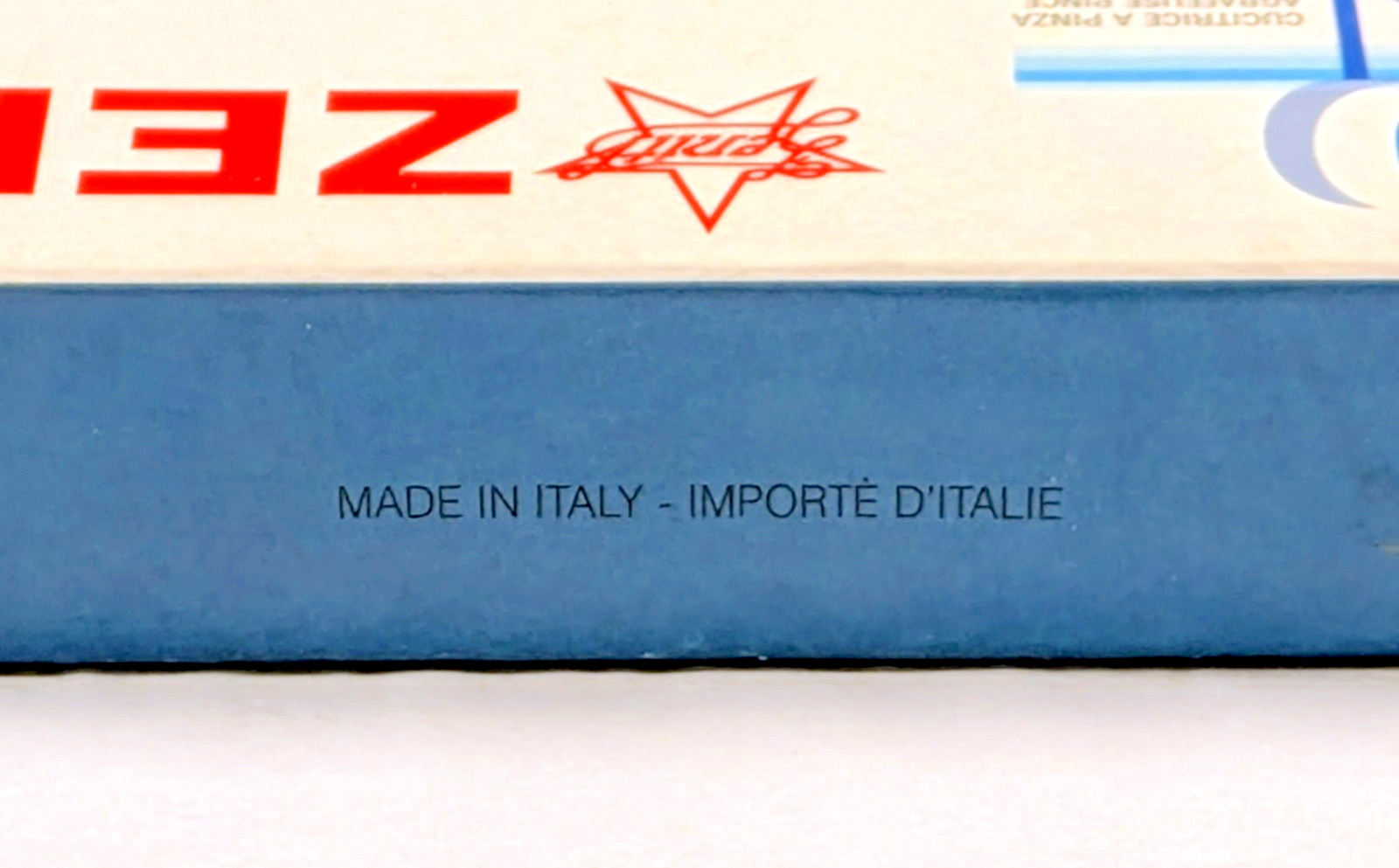 ZENITH 590 Fun Stapler Color Transparent Blue-Finest Quality-Made In Italy