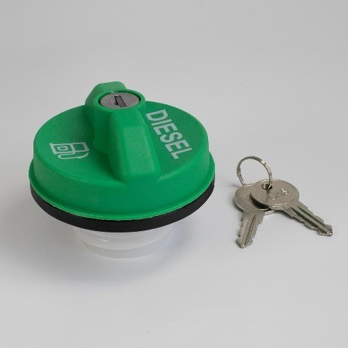 Locking Diesel Fuel Cap Gas Cap Fit for Silverado Express Ram 2500 3500 W350 D35