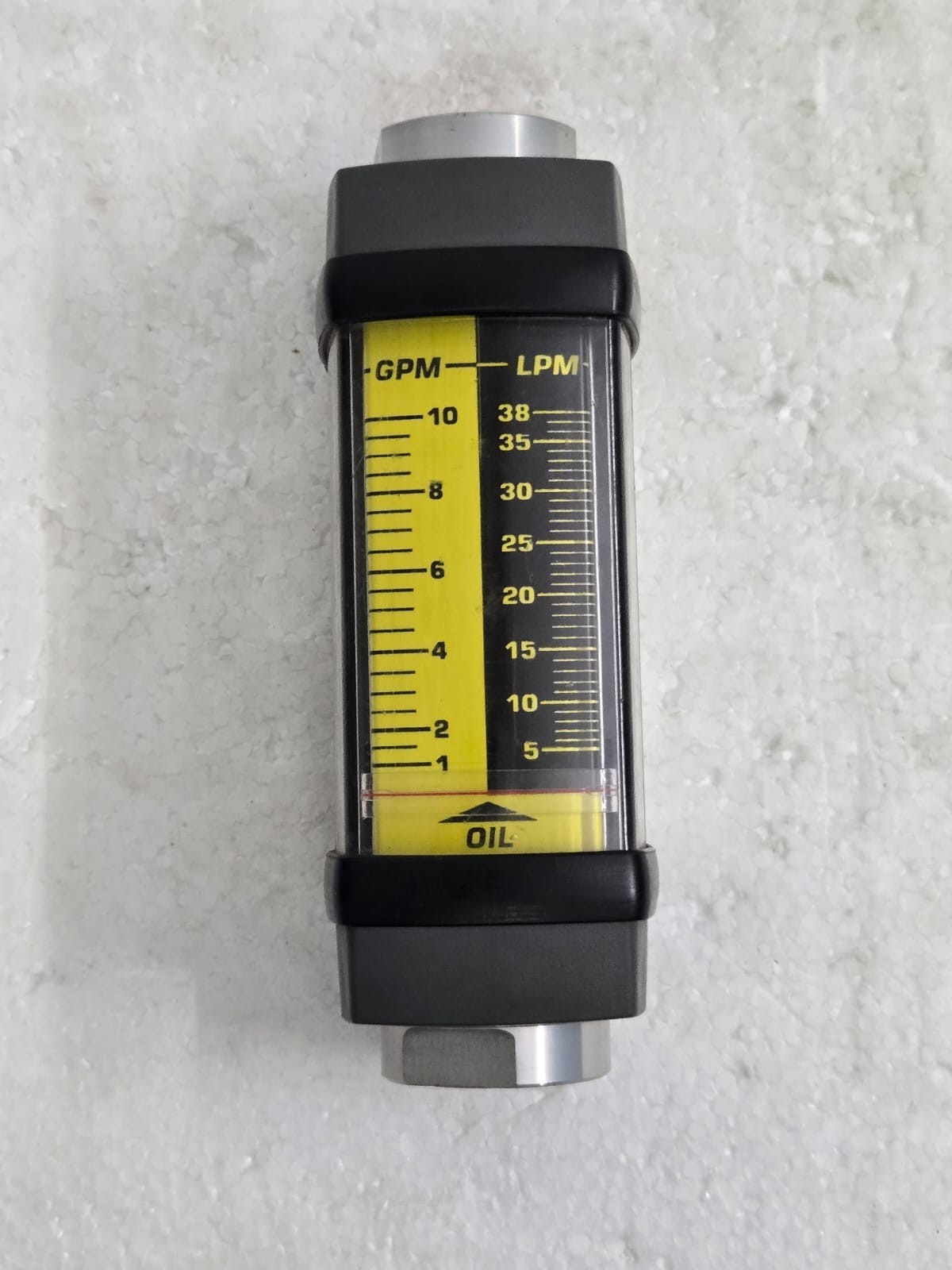HEDLAND H701A-010 3500PSI / 241 BARS MAX HYDRALIC OIL FLOW METER
