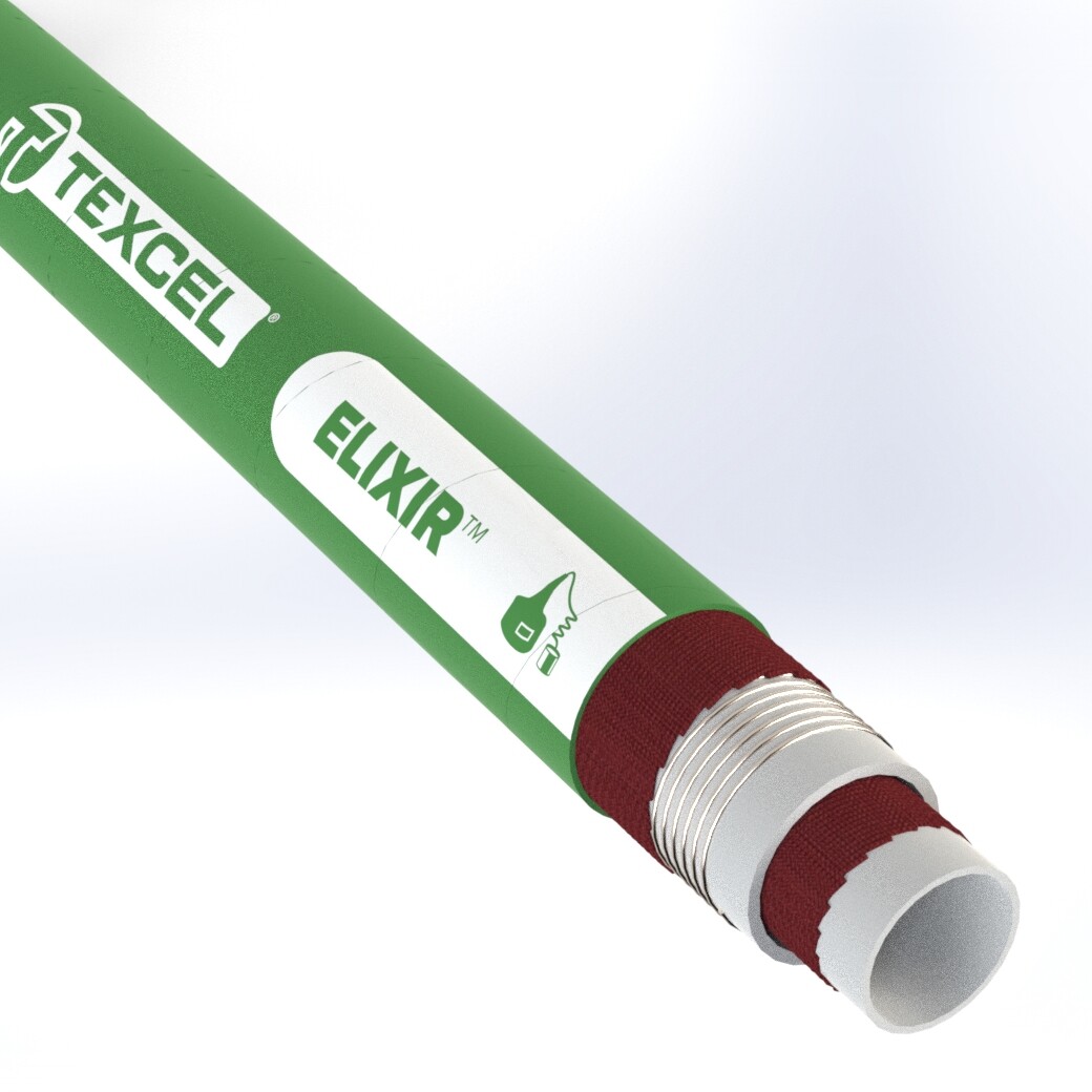 1.5″ Texcel ELIXIR Series Distillery Hose – 5 ft – FDA Approved