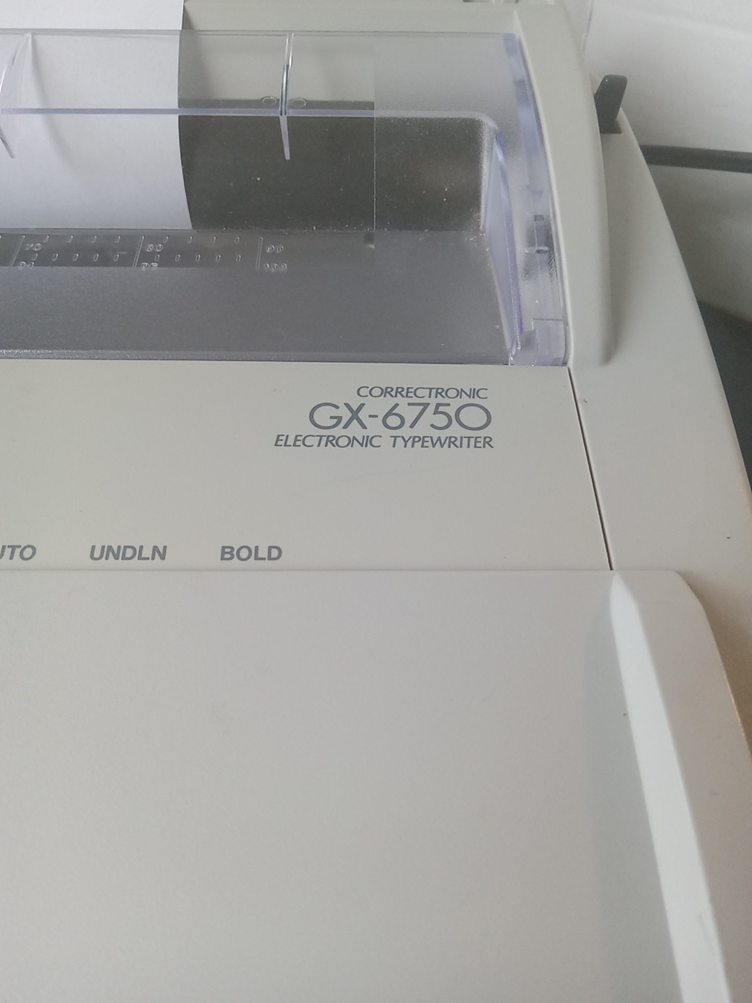 Brother Correctronic GX-6750 Electronic Typewriter Tested & Working