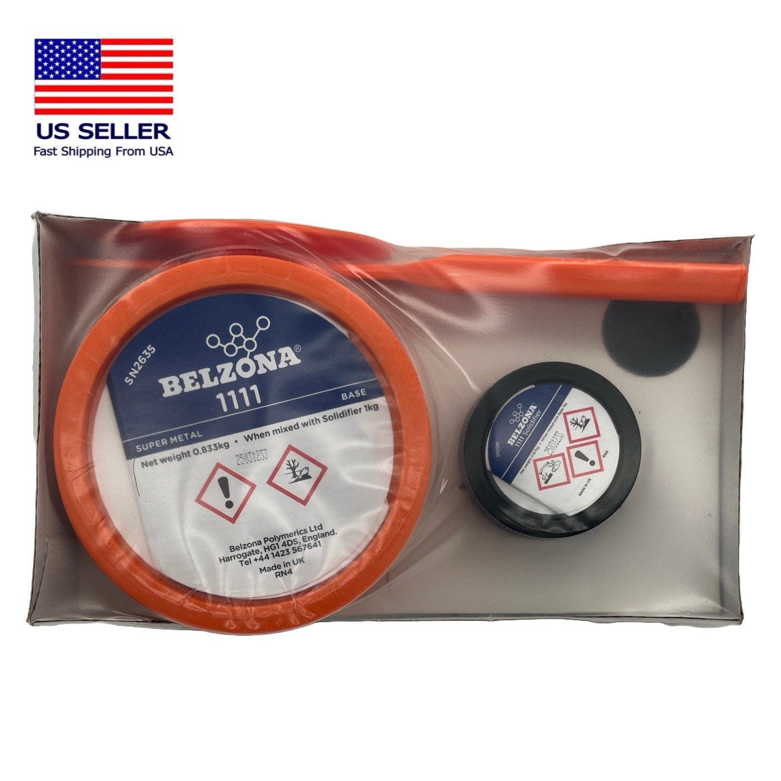 BELZONA 1111 SUPER METAL BASE AND SOLIDIFIER 1KG REPAIR ⭐️ SHIPS OUT NEXT DAY❗️