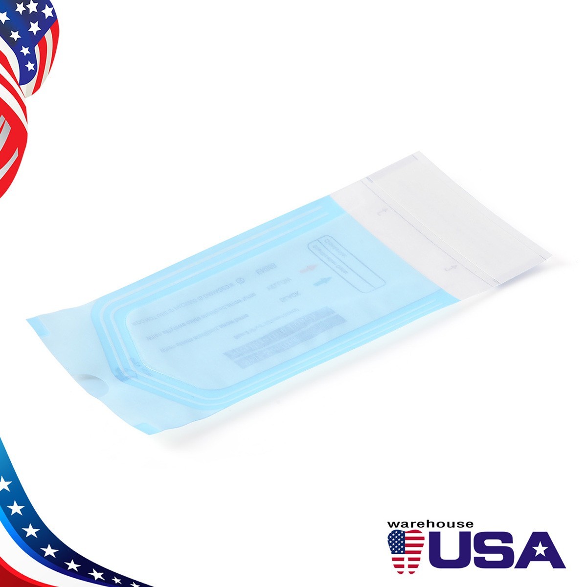 200pcs/Box Medical Self Sterilization Pouches Pouch Autoclave Sterilizer Bags