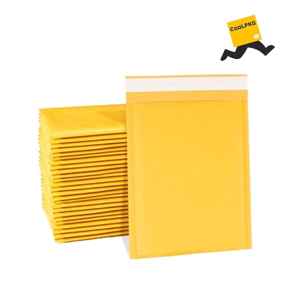 100 #2 8.5×12 Kraft Bubble Mailers Padded Envelopes Shipping Case 8.5″x12″