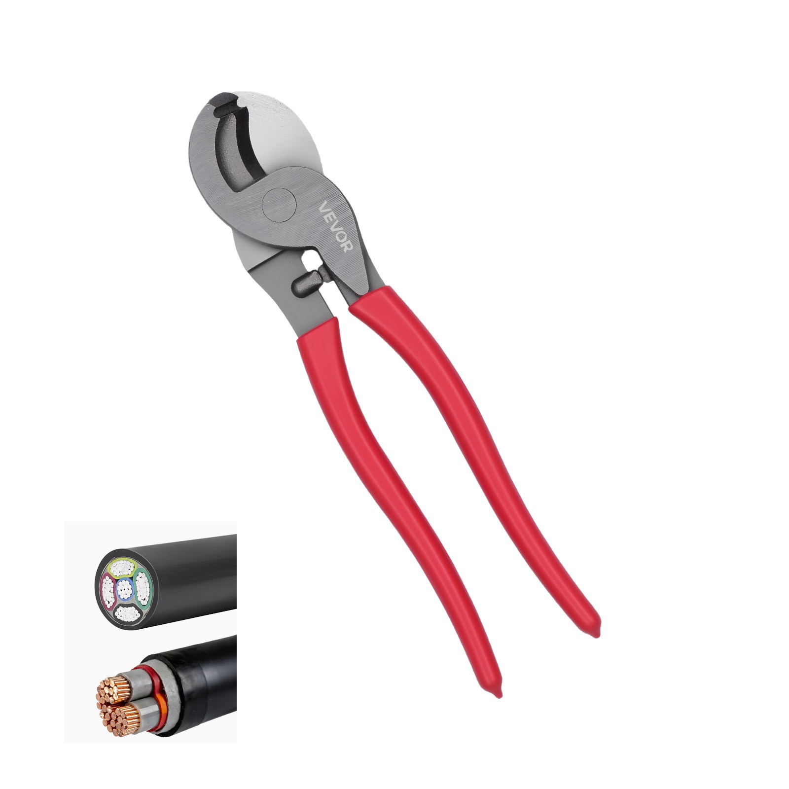 VEVOR High Leverage Cable Cutter 235 mm for 4/0 AWG Aluminum 2/0 AWG Copper