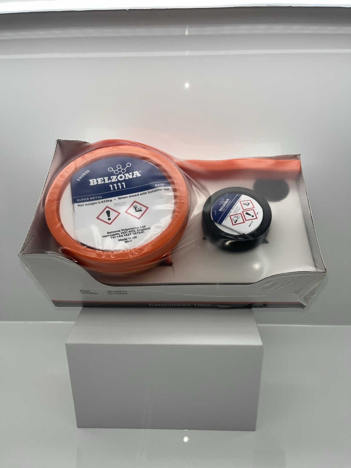 BELZONA 1111 SUPER METAL BASE AND SOLIDIFIER 1KG REPAIR ⭐️ SHIPS OUT NEXT DAY❗️