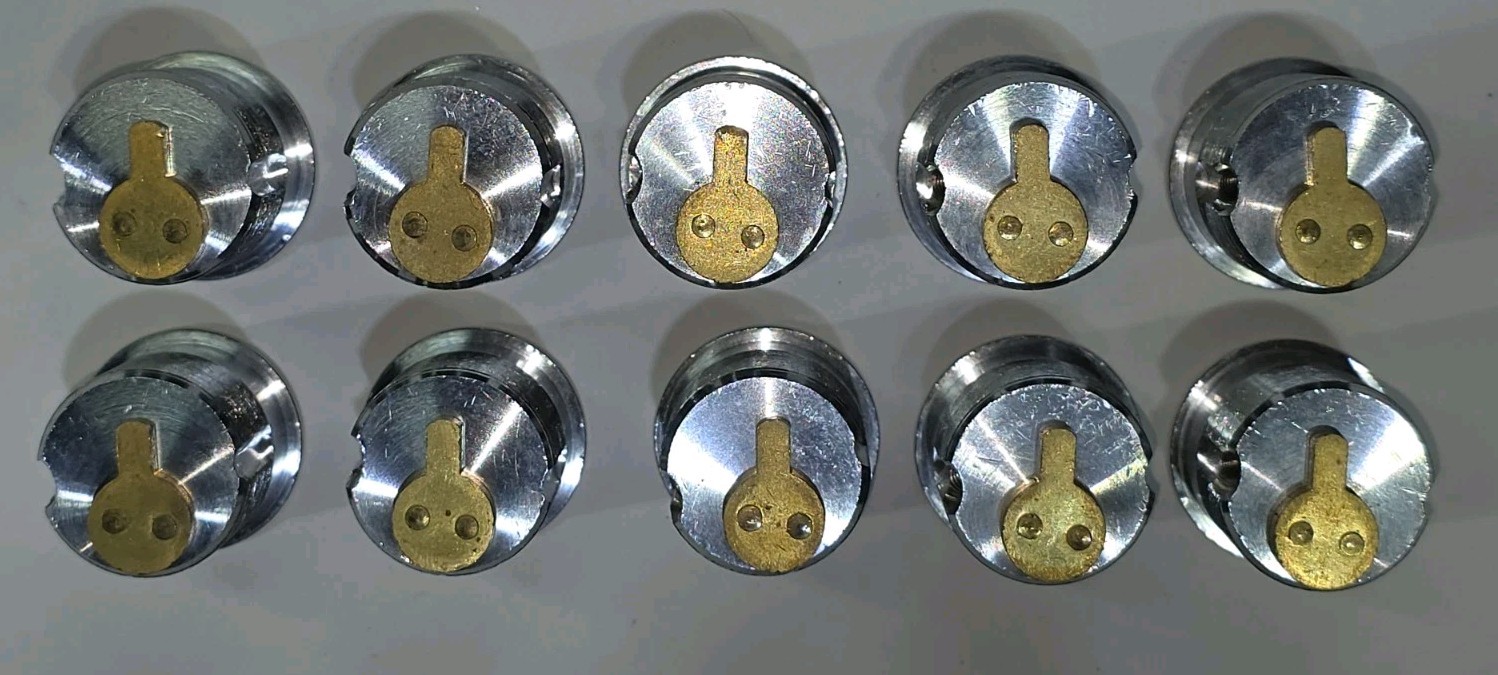 10x USED Small Format Interchangable Core (SFIC) Mortise Housings Sargent Cam
