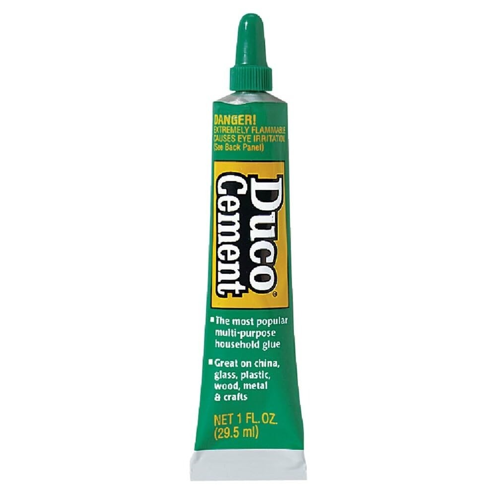 Pack of 6 Duco Polyurethane Glue Tubes – Clear, Quick-Drying Adhesive for Crafts