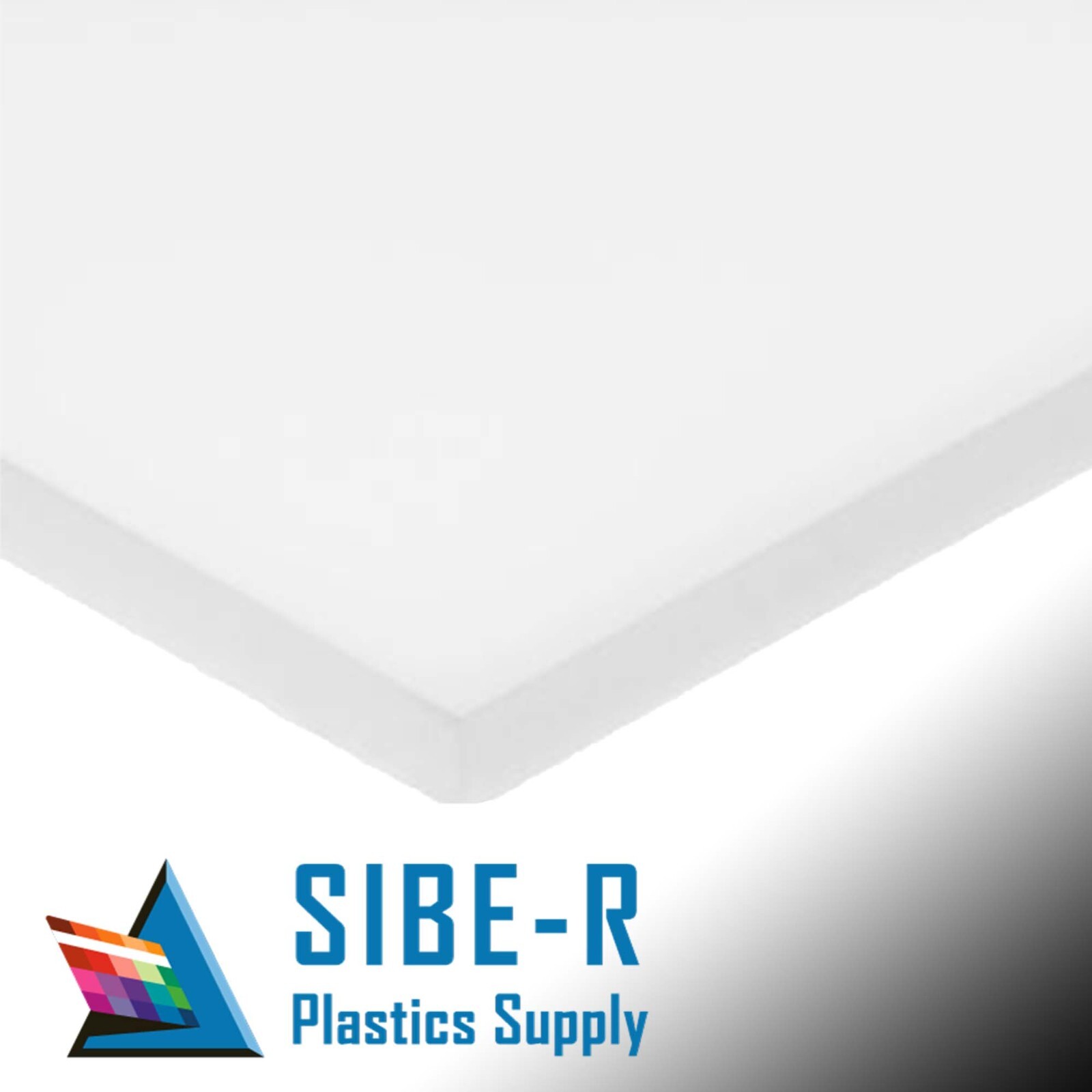 HDPE (High Density Polyethylene) Plastic Sheet 3/8″ x 8″ x 12″ Natural Color