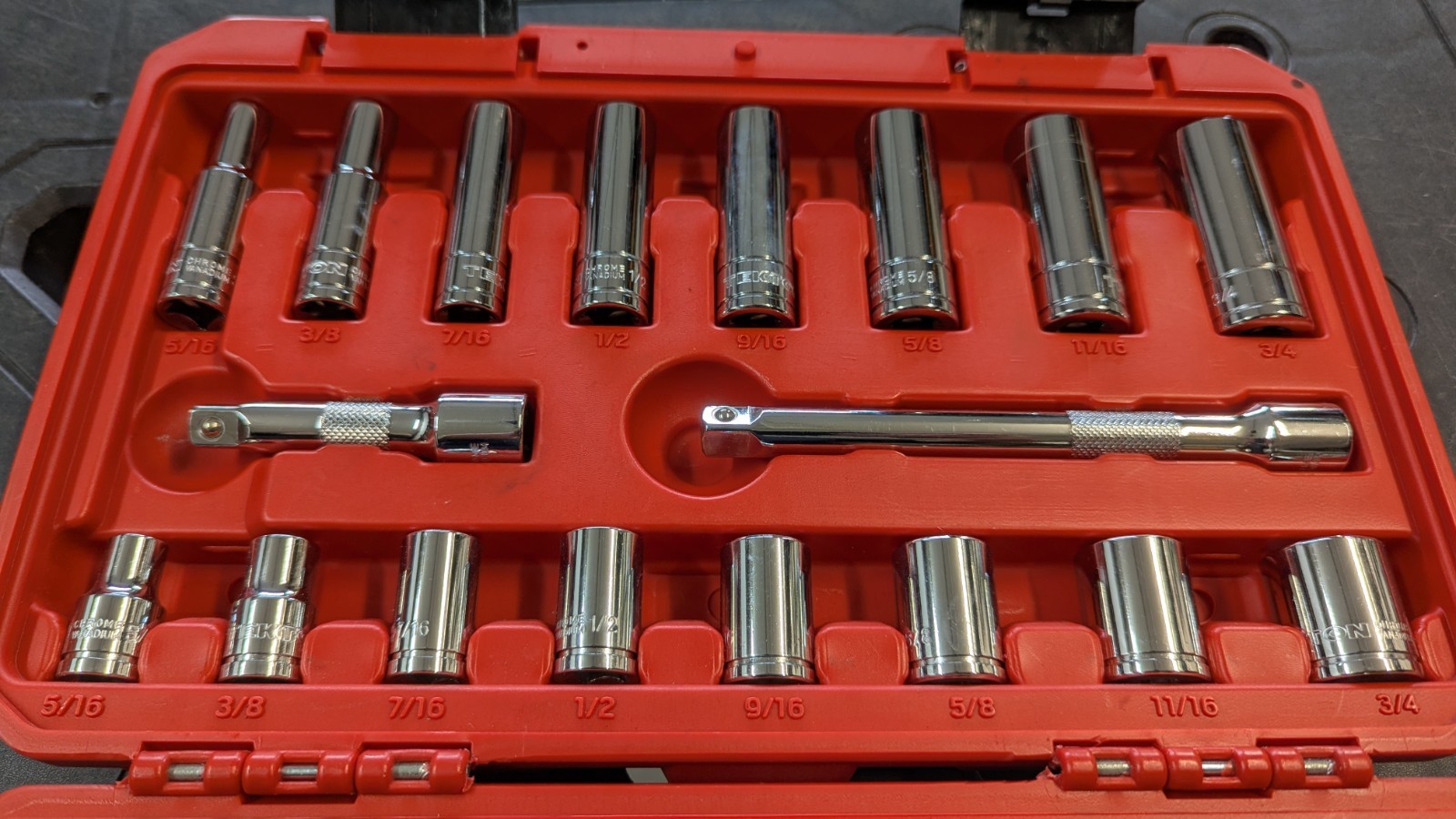 TEKTON 45-Piece 3/8-Inch Drive Socket Set (Model 13101)