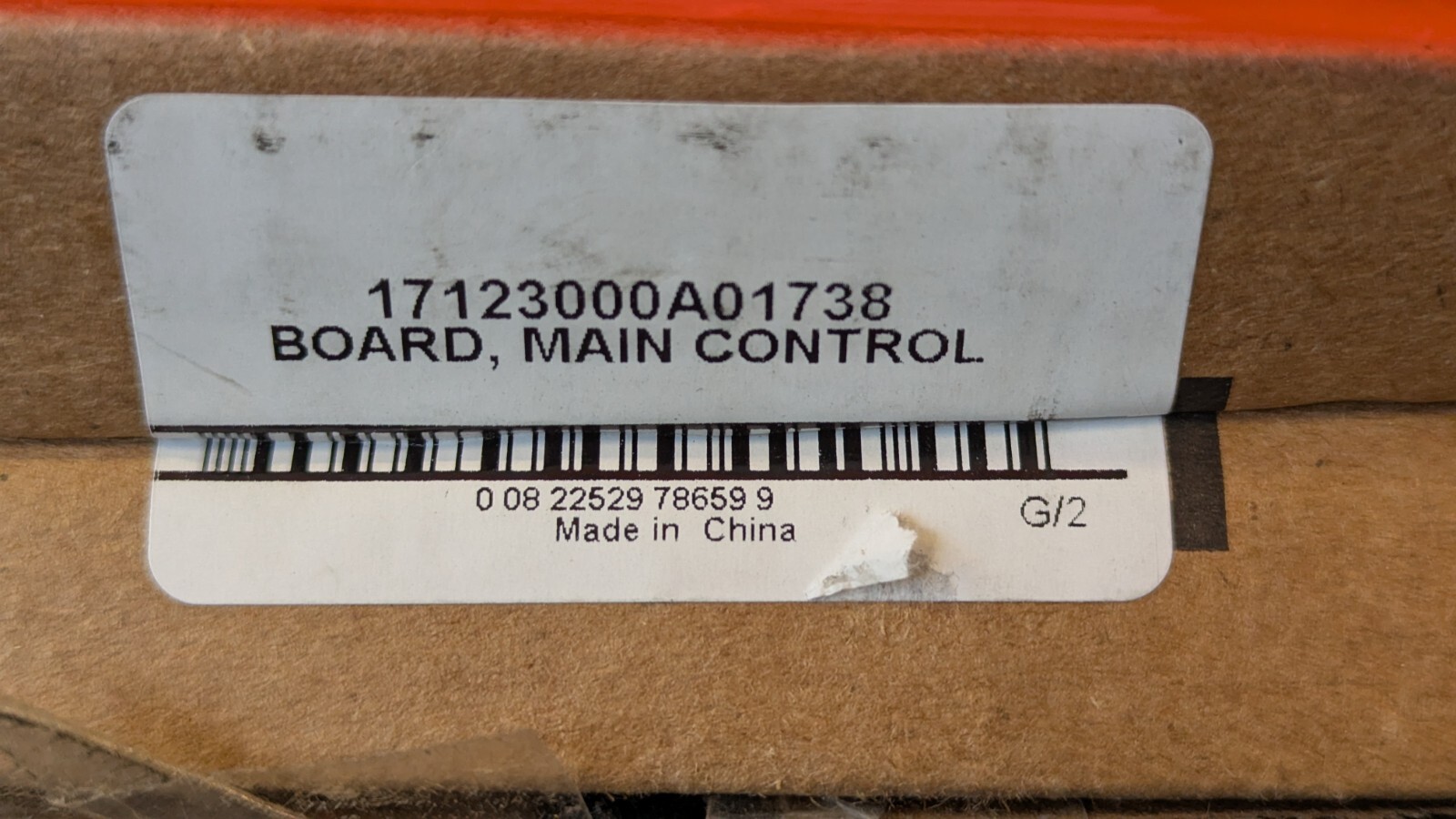 Carrier 17123000A02725 Main Control Board 🔥New🔥