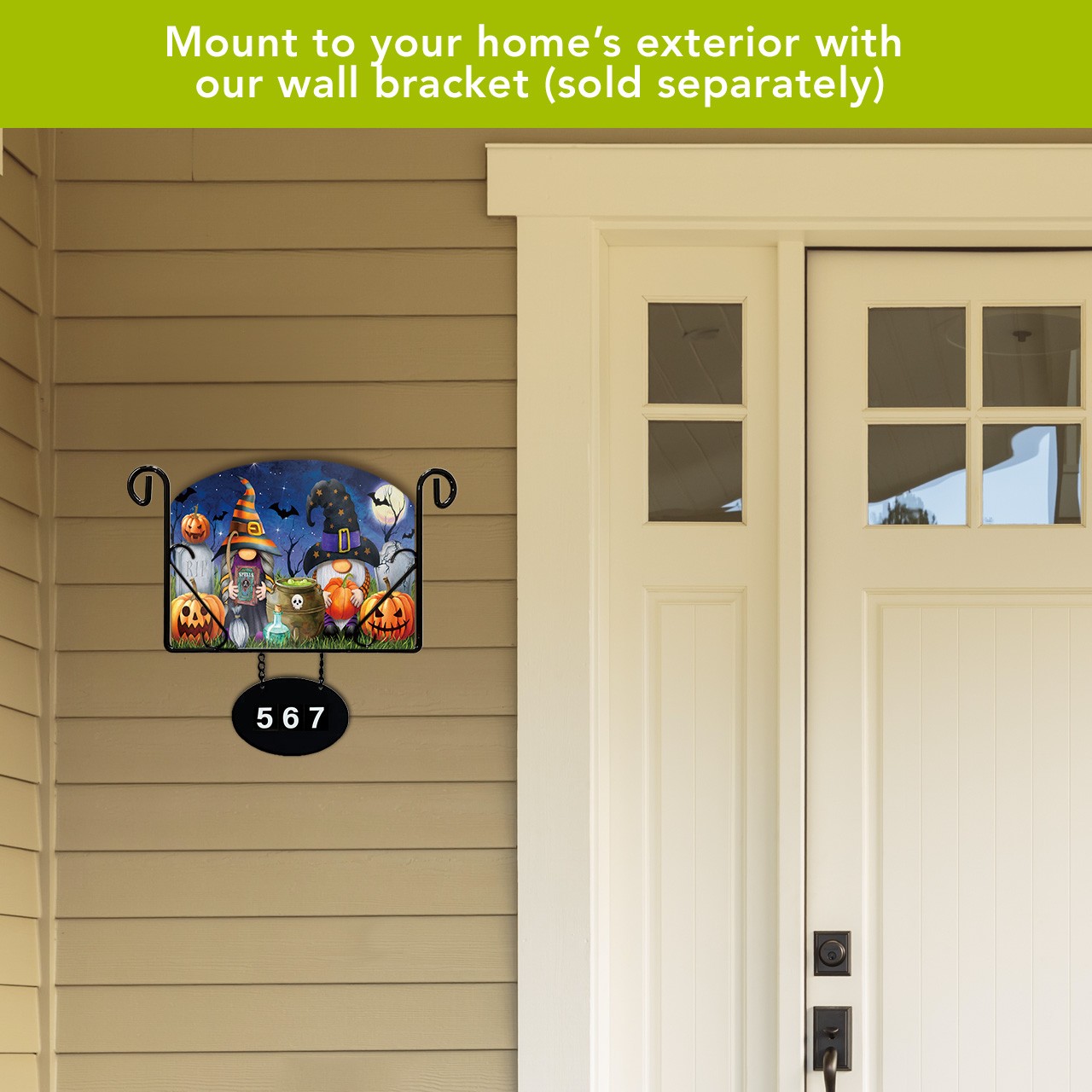 Briarwood Lane Halloween Gnomes Acrylic Art Sign 8.25×10.25