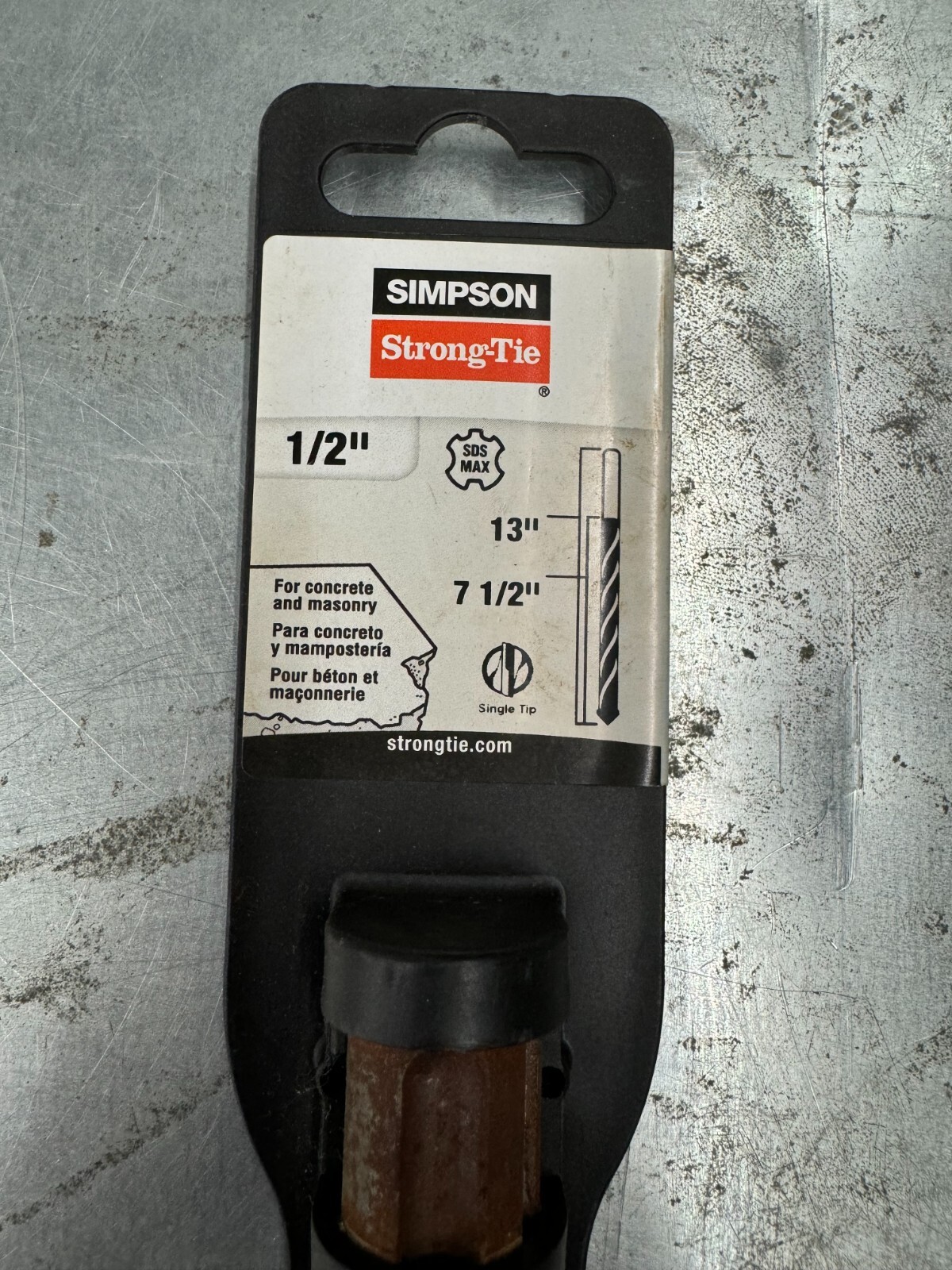 SIMPSON STRONG TIE 1/2″ X 13″ X 7 1/2″ BIT