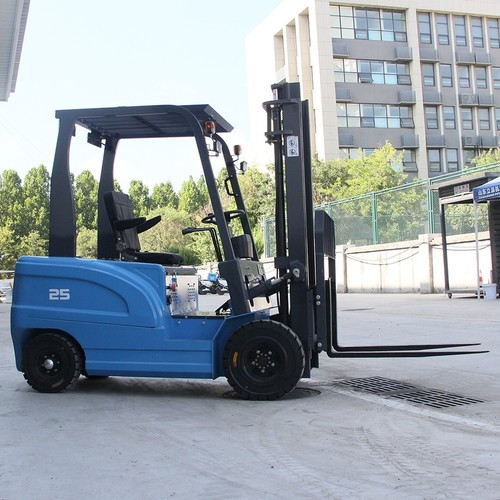 2.5-ton electric forklift, 60V 70Ah battery and charger, warehouse elevator