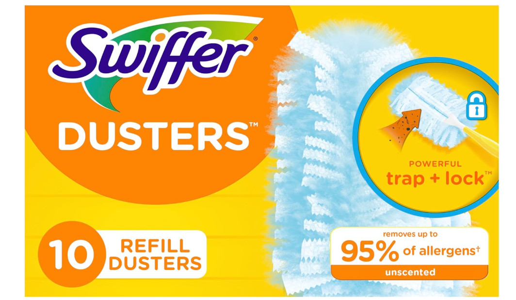 Swiffer Dusters Refills 10 Count Disposable Dusting Cloths Cleaning Refill Pack