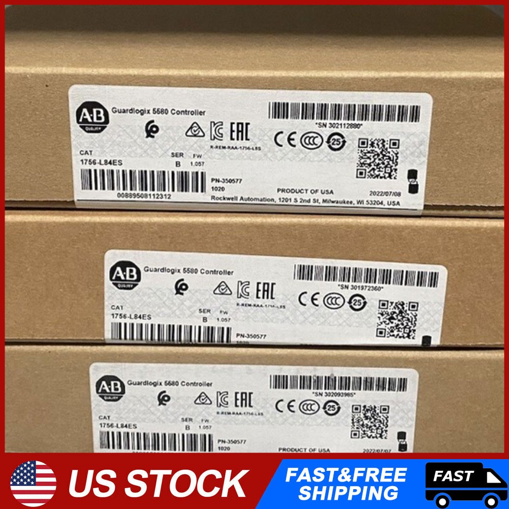 1PC AB 1756-L84ES SER B New Genuine New In Box Guardlogix Controller 1756L84ES